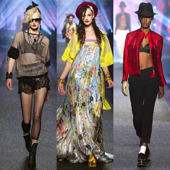 Jean-Paul-Gaultier-paris-fashion-week-modaddiction-spring-summer-2013-primavera-verano-2013-moda-fashion-trends-tendencias-looks-1980-estilo-1980