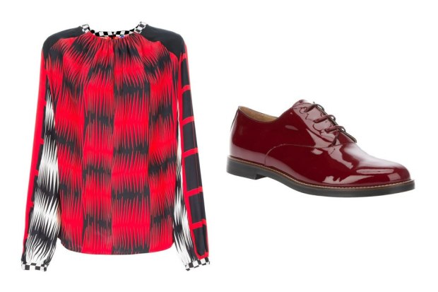 combinacion-blusa-zapatos-shirt-shoes-modaddiction-moda-fashion-mujer-trends-tendencias-farfetch.com-msgm-mm6-martin-margiela