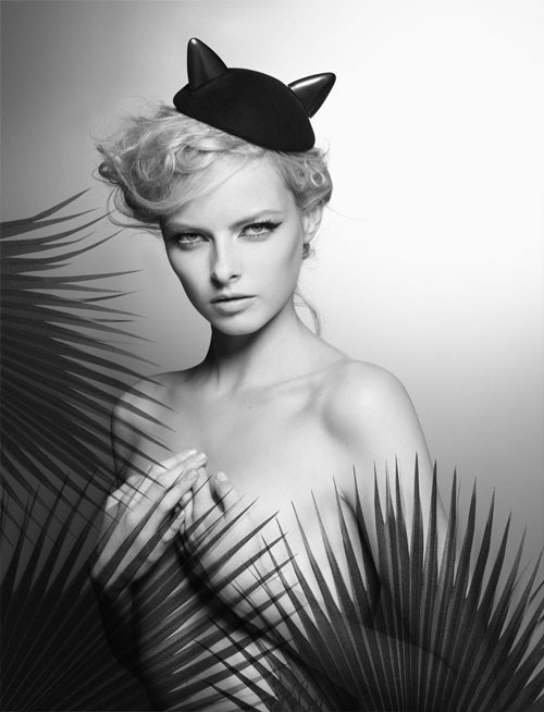 Karl-Lagerfeld-Maison-Michel-campana-publicitaria-campaign-advertising-anuncio-modaddiction-coleccion-collection-fotografias-photographies-blanco-negro-2